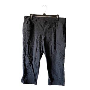 Eddie Bauer‎ Black Womens Cargo Above Knee Size 12 Shorts